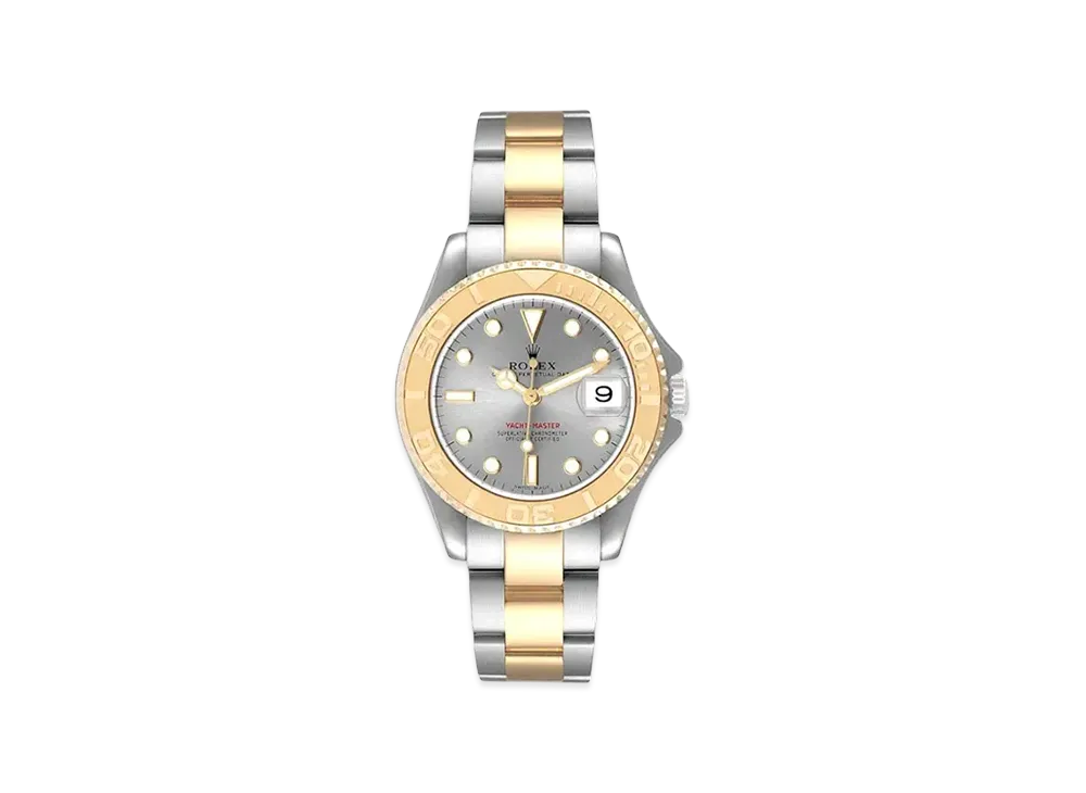 ROLEX Yacht-Master "Gray/Stainless Steel/Yellow Gold"