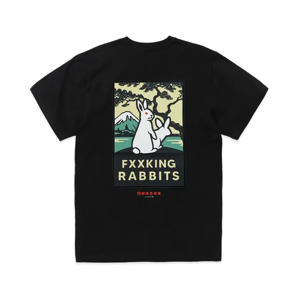 FR2 Crazy Rabbit Japan T-shirt "Black"