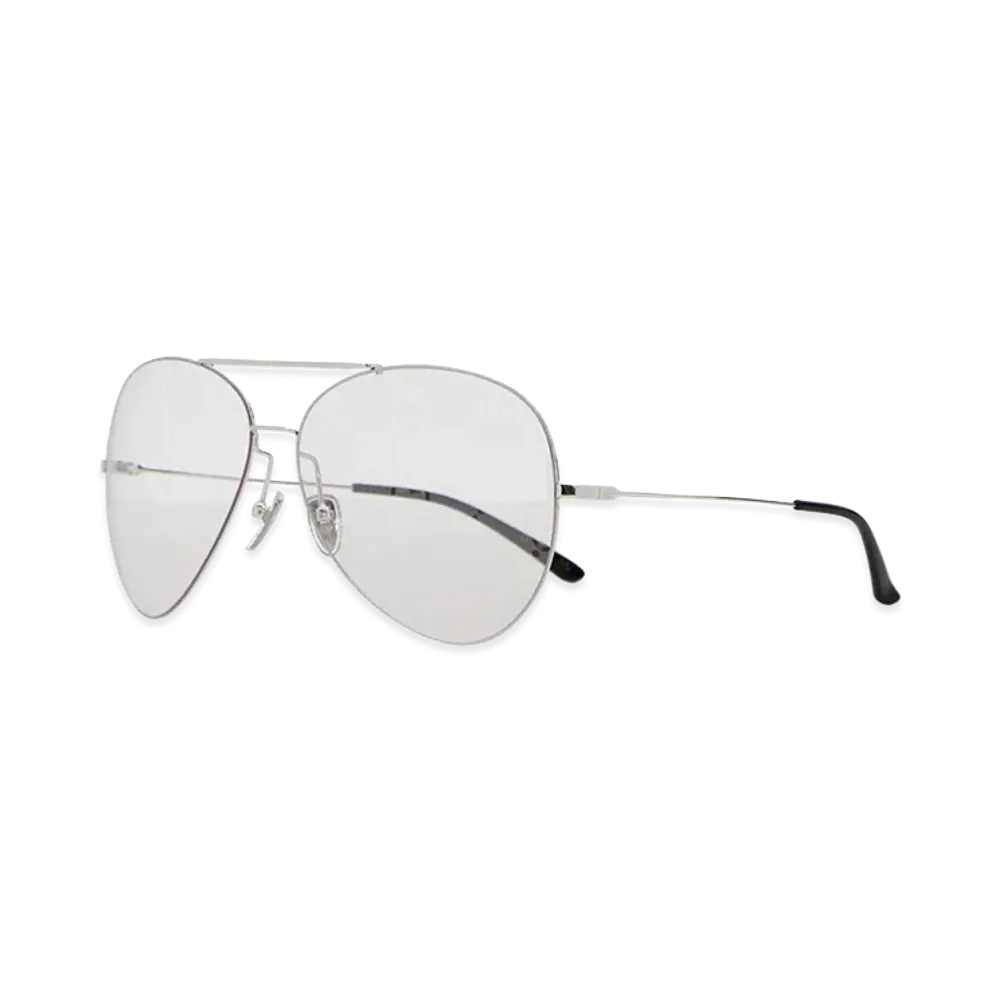 GUCCI Silver Metal Sunglasses "Silver"