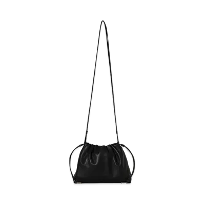 The Row Angy Bag in Leather "Black"