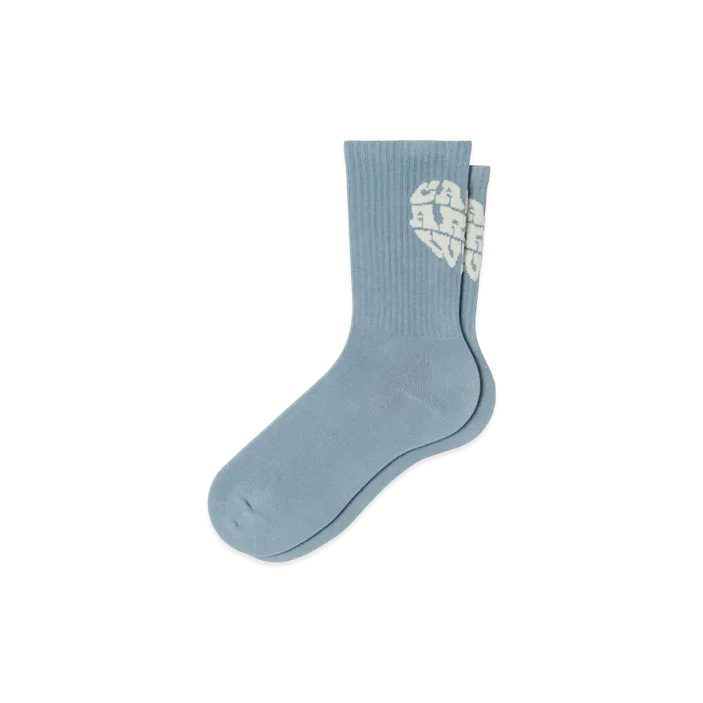 Carhartt WIP Heartbreaker Socks "Frosted Blue Wax"