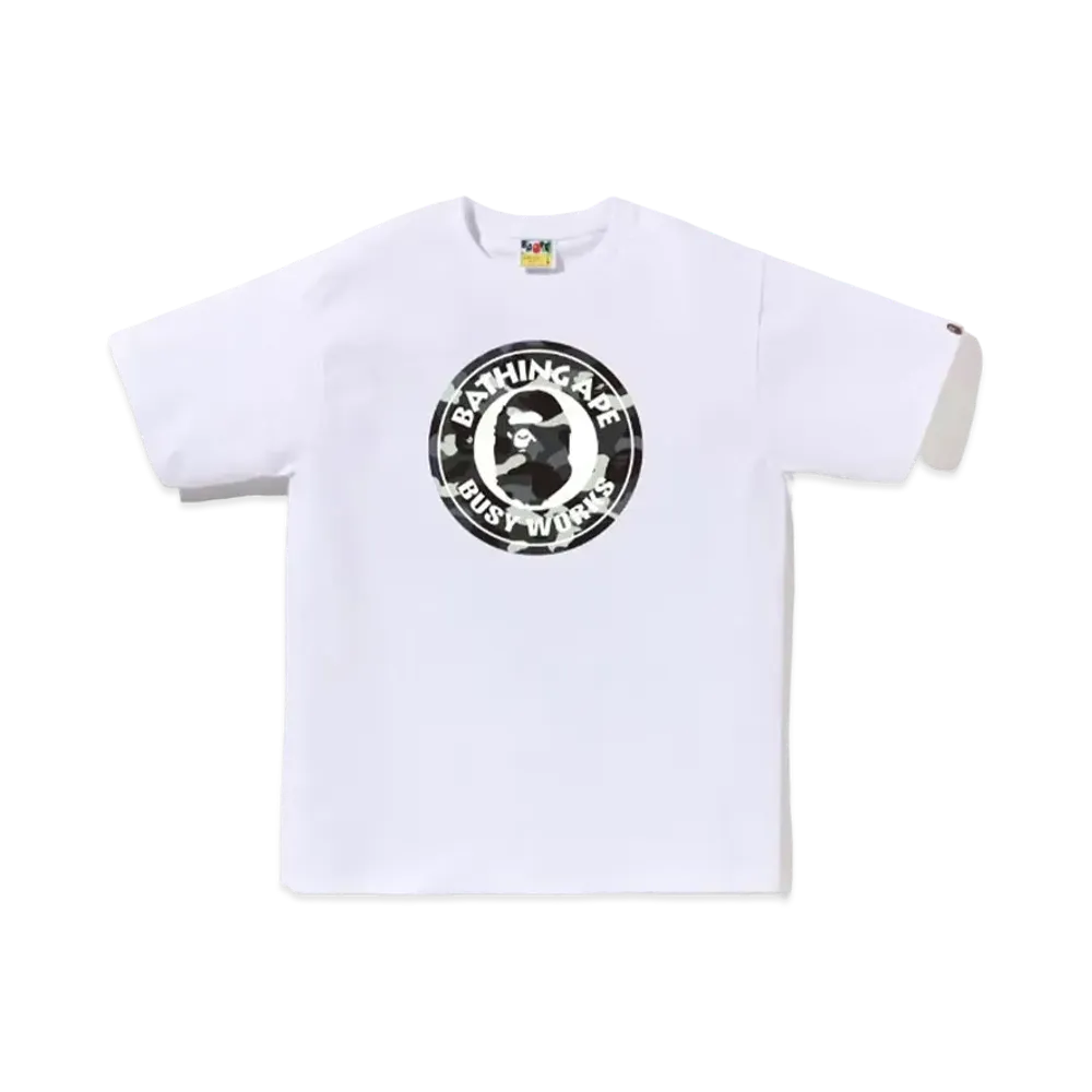 A BATHING APE Busy Works Tee "White"