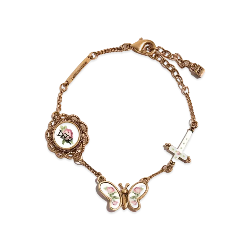 Dsquared2 Granny's Bunch Bracelet "Gold"