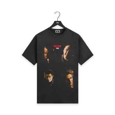 Kith x The Sopranos Characters Vignette Vintage Tee "Black"