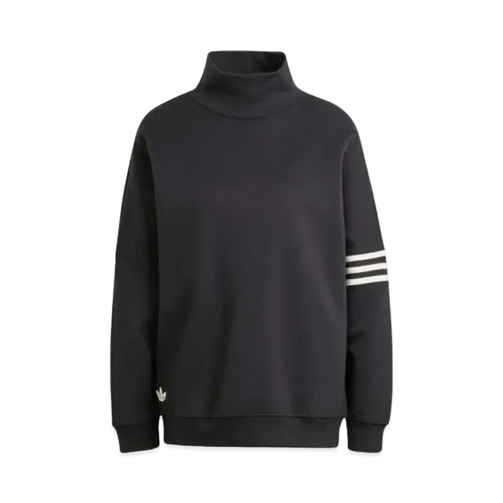 adidas Adicolor Neuclassics Oversize High Neck Sweat "Black"