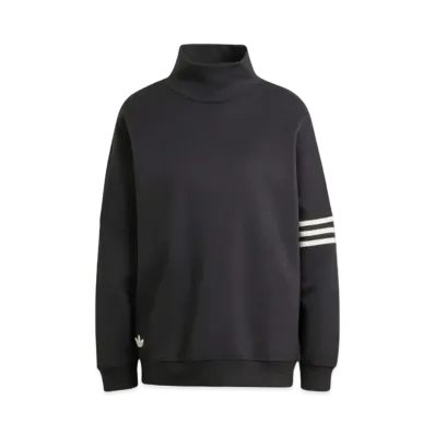 adidas Adicolor Neuclassics Oversize High Neck Sweat "Black"