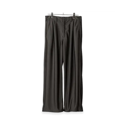 ANCELLM Milano Rib Slacks "Black"