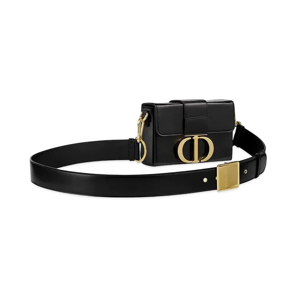 Dior 30 Montaigne Box Bag "Black"