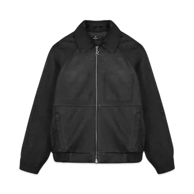 REPRESENT Overdrive Leather Jacket "Black"