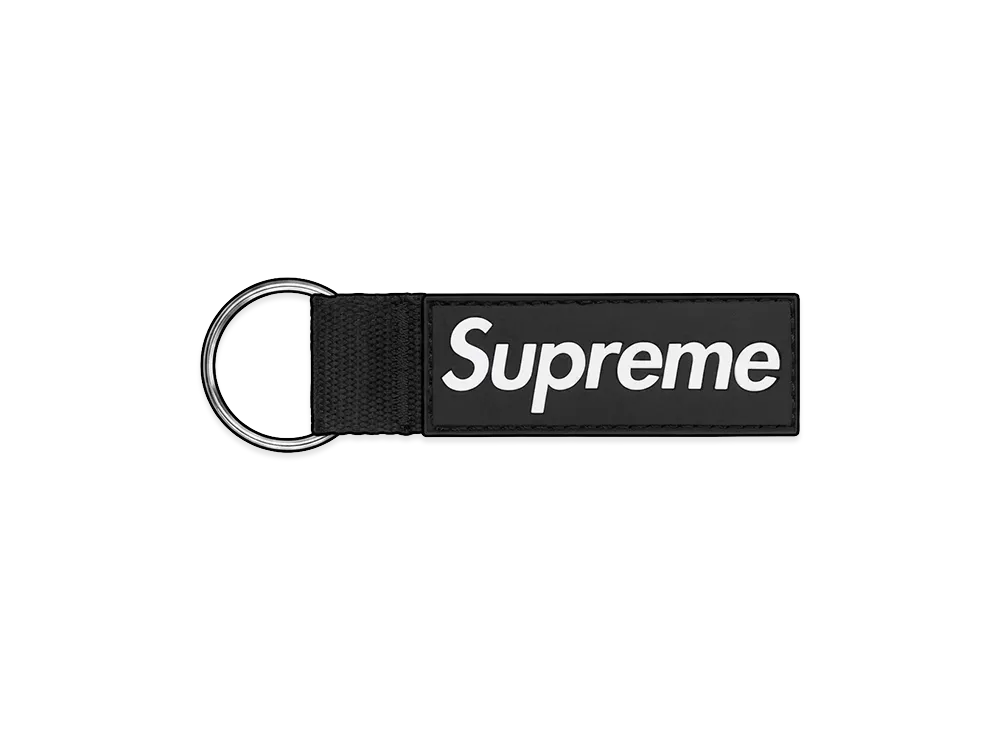 Supreme Webbing Keychain "Black"