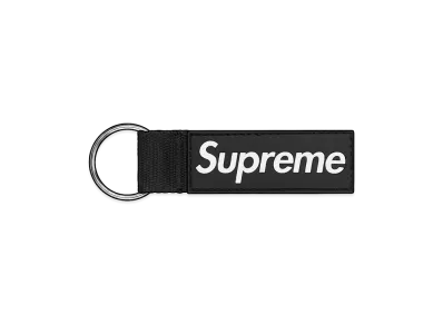 Supreme Webbing Keychain "Black"
