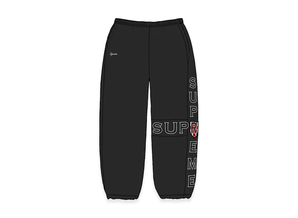 Supreme Cross Track Pant "Black"