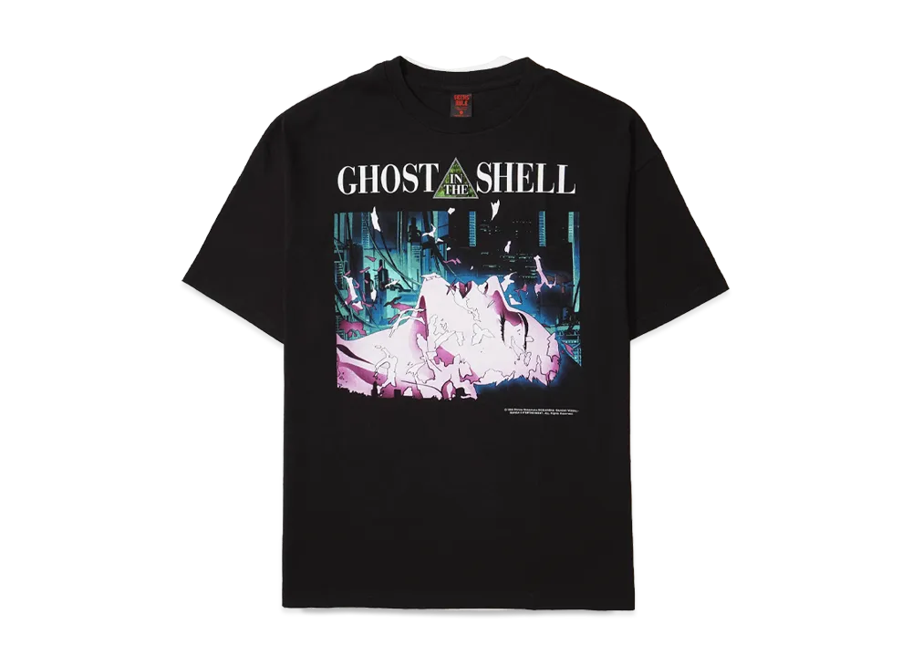 Geeks Rule x Ghost in the Shell Silkscreen Printing T Shirt "Black"