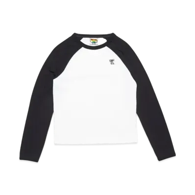 Acne Studios Long Sleeve T-Shirt - Regular Fit "Black/White"
