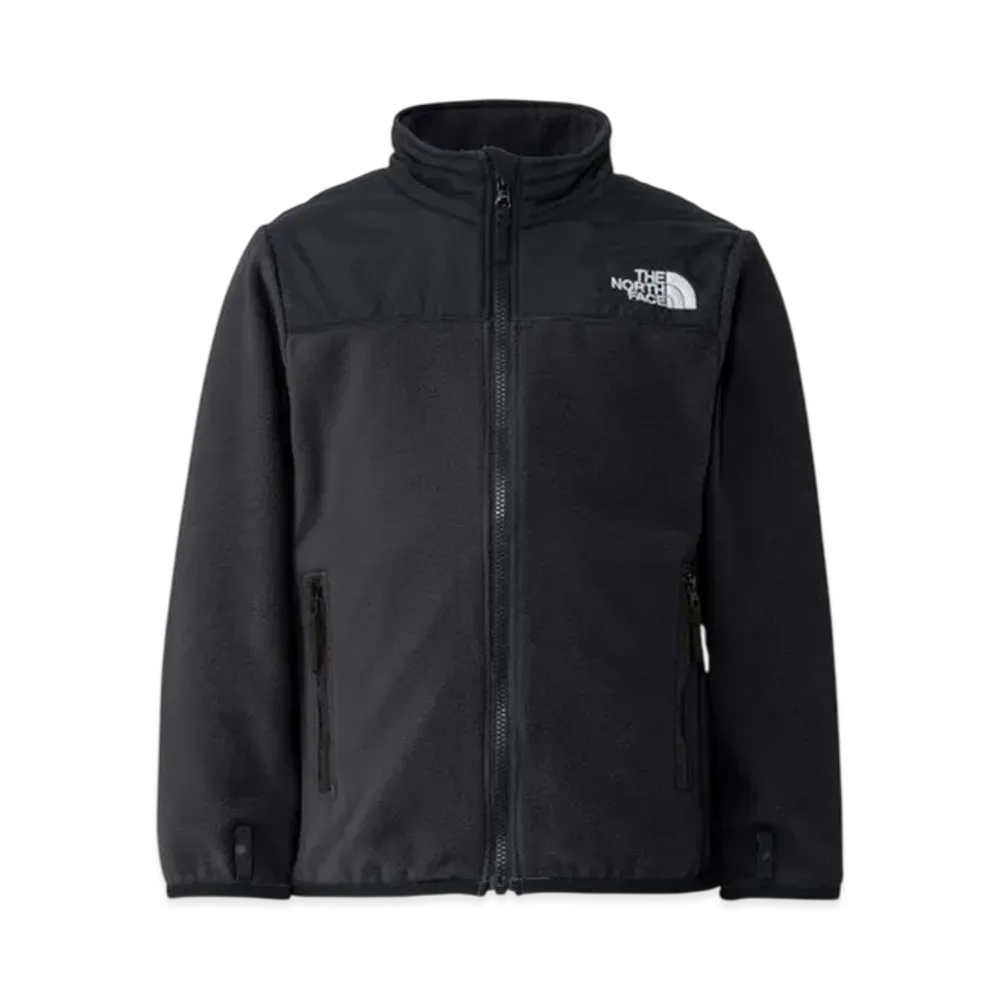The North Face Kids Toddler Zip-In Mountain Versa Micro Jacket "Black"