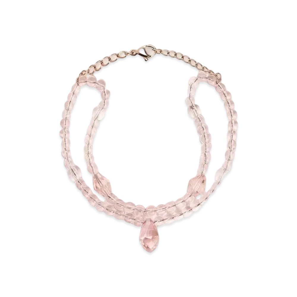 CHARLES & KEITH Luxem Multi-Beaded Bracelet "RoseGold"