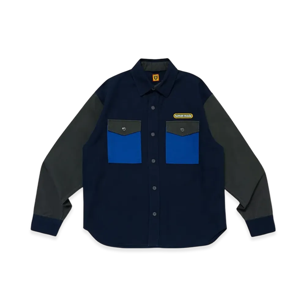 HUMAN MADE Crazy Work Shirt "Navy"
