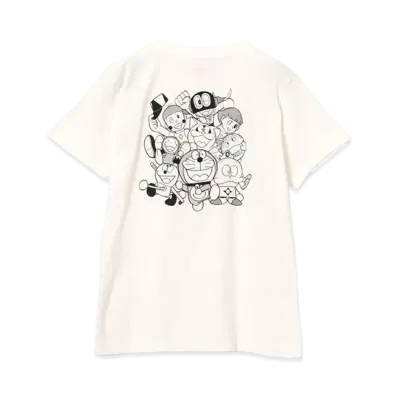 MANGART BEAMS x Fujiko F. Fujio Patch T-shirt (Kids) "White"