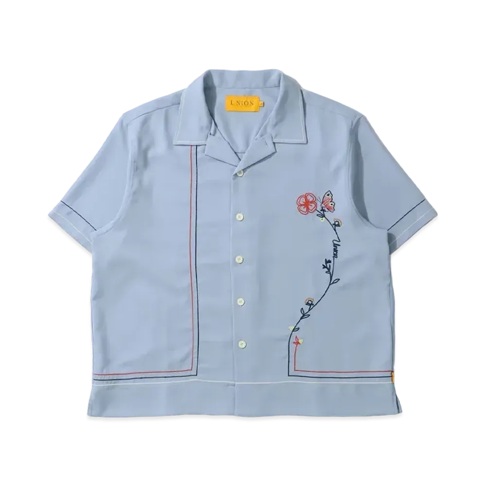 UNION Davis SS Woven "Blue"