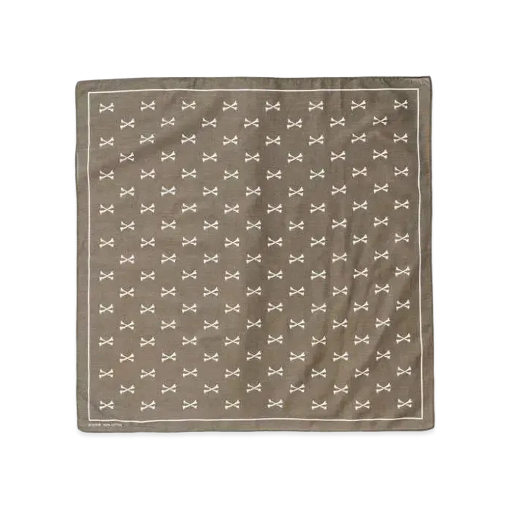 WTAPS Bandaria / Bandana / Cotton "Olive Drab"