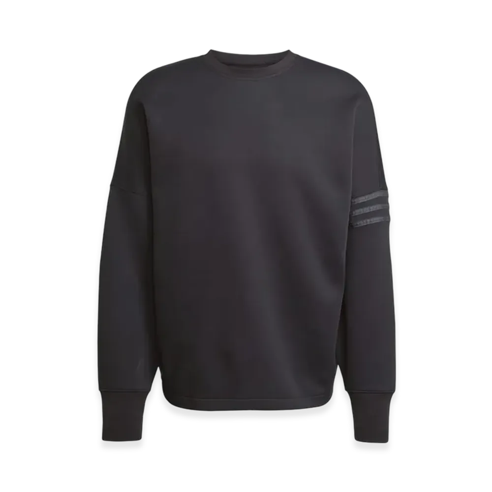 adidas Neuclassics Long Sleeve Oversized Crewneck "Black"