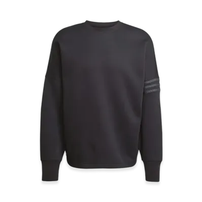 adidas Neuclassics Long Sleeve Oversized Crewneck "Black"