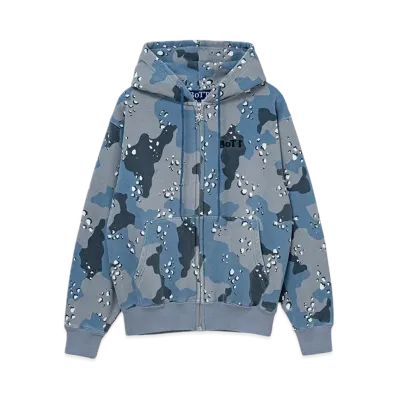 BoTT Desert Camo Zip Hoodie "Cobalt"