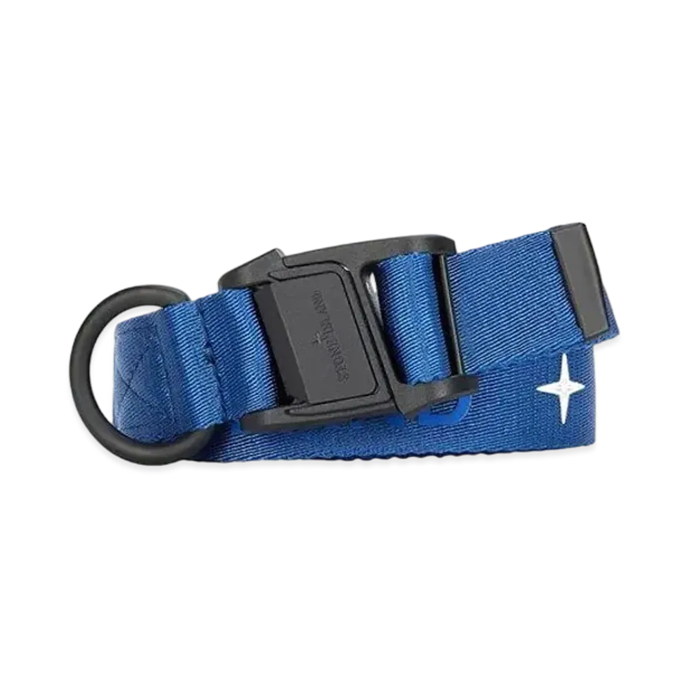 Stone Island 94464 NYLON TAPE WITH S.I. LETTERING "Periwinkle"