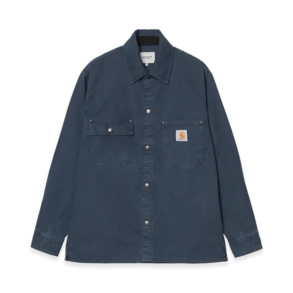 Carhartt WIP Parrish Shirt Jac "Blue(Stone Washed)"