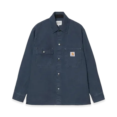Carhartt WIP Parrish Shirt Jac "Blue(Stone Washed)"