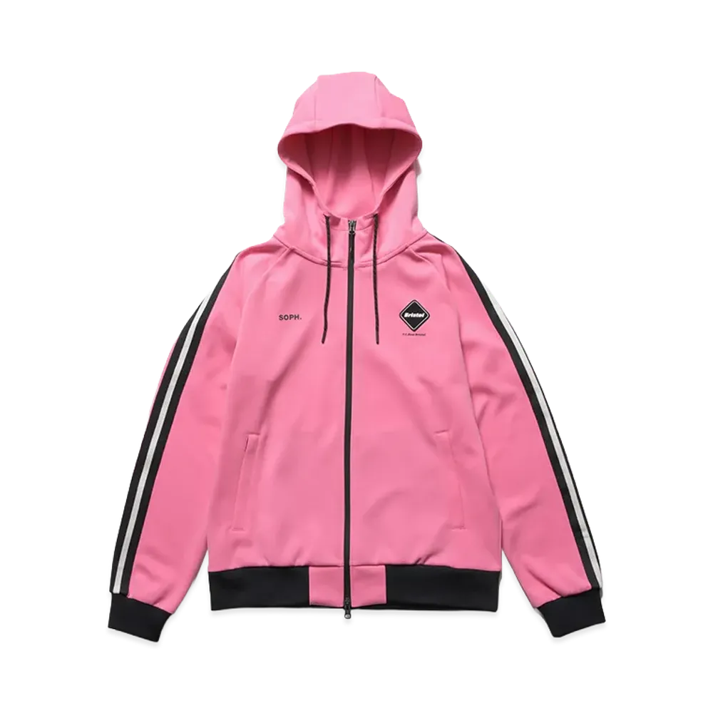 F.C.Real Bristol Training Track Zip-Up Hoodie "Pink"