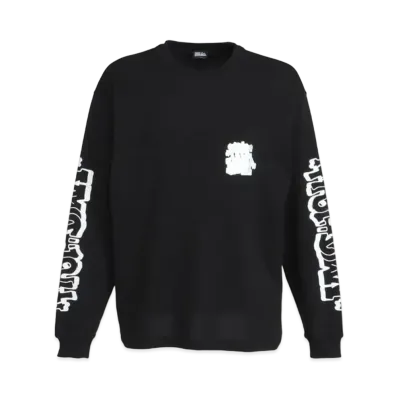 FIRST DOWN GRAPHIC L/S T "Black"