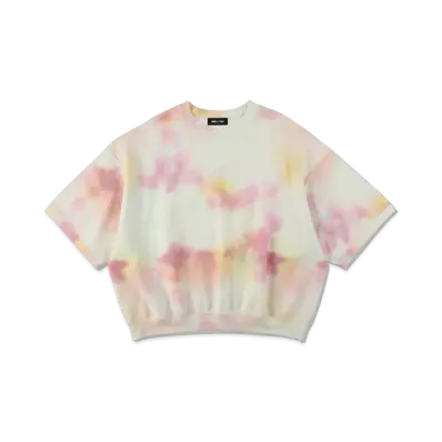 WIND AND SEA SEA (Pattern) Back Pile H/F Cut-Sewn "Tie-Dye(Orange)"