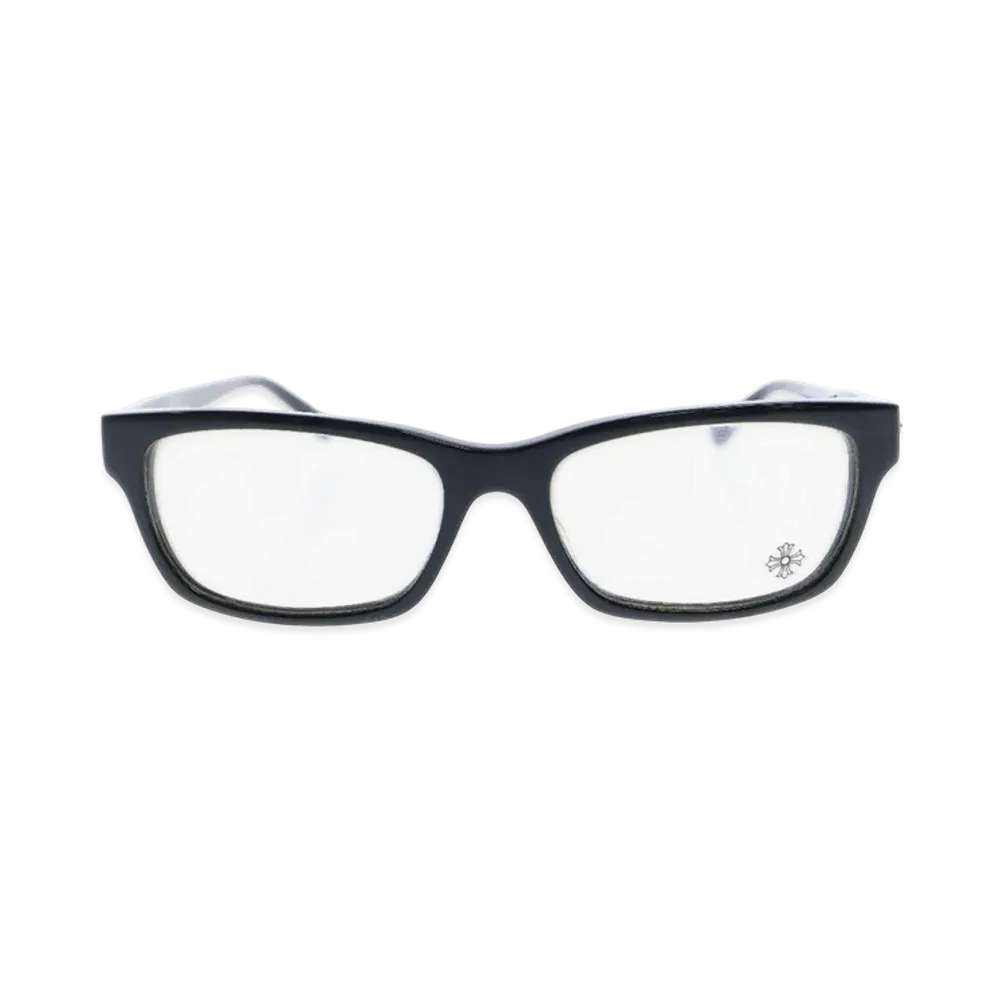Chrome Hearts DROP BOX CH Plus Temple Wellington Sunglasses "Black/Silver"