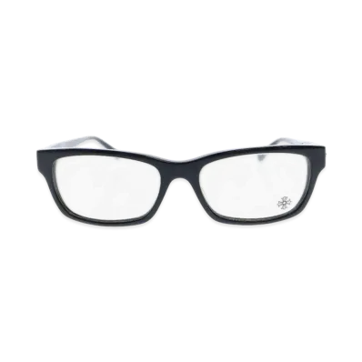 Chrome Hearts DROP BOX CH Plus Temple Wellington Sunglasses "Black/Silver"