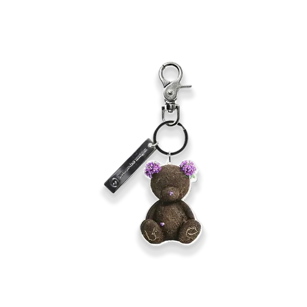 Uniform Experiment x Yuni Yoshida Mud Doll Keyring "Purple"
