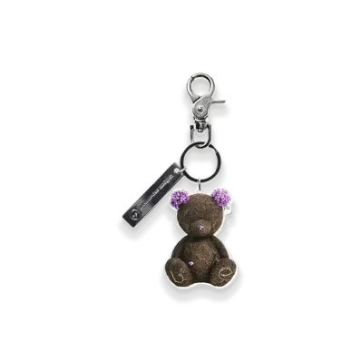 Uniform Experiment x Yuni Yoshida Mud Doll Keyring "Purple"
