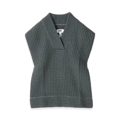 MM6 Maison Margiela Knit Vest "Poison Green"