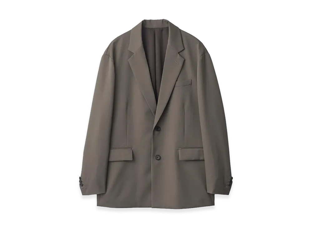 ssstein Oversized Single Breasted Jacket "Khaki Beige"