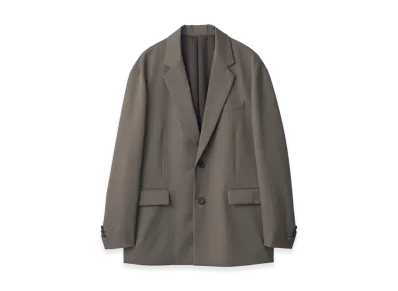 ssstein Oversized Single Breasted Jacket "Khaki Beige"
