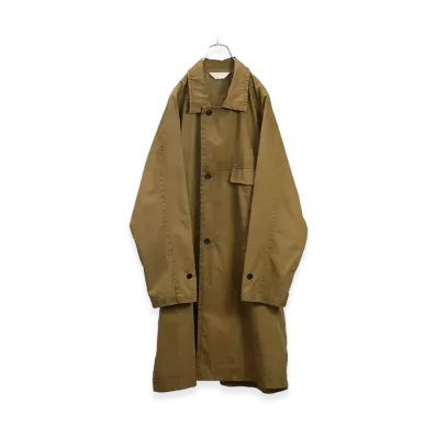 ANCELLM Single Breasted Collar Coat "Beige"