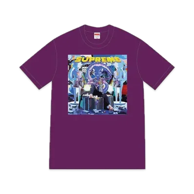 Supreme Richest Tee "Plum"