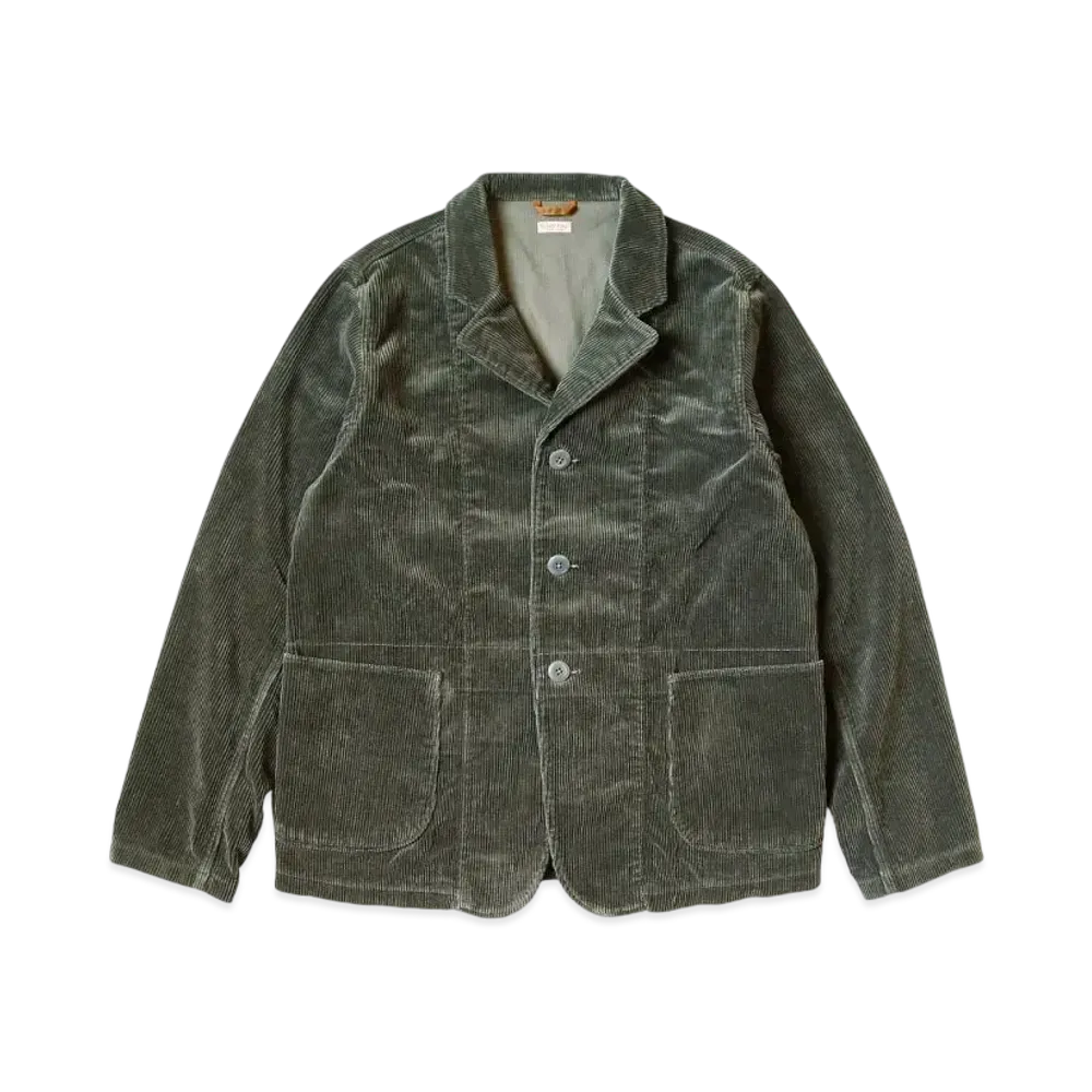 KAPITAL 7W Corduroy Hospital Jacket "Grey"