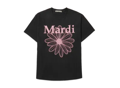 Mardi Mercredi T-Shirt Flowermardi "Black Pink"