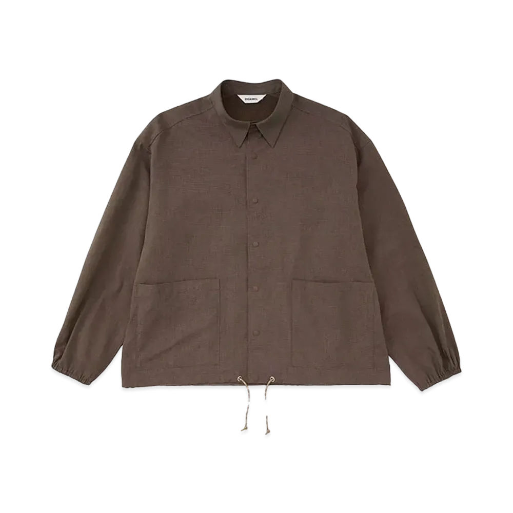 DIGAWEL Coach L/S Shirt Jacket "Brown"