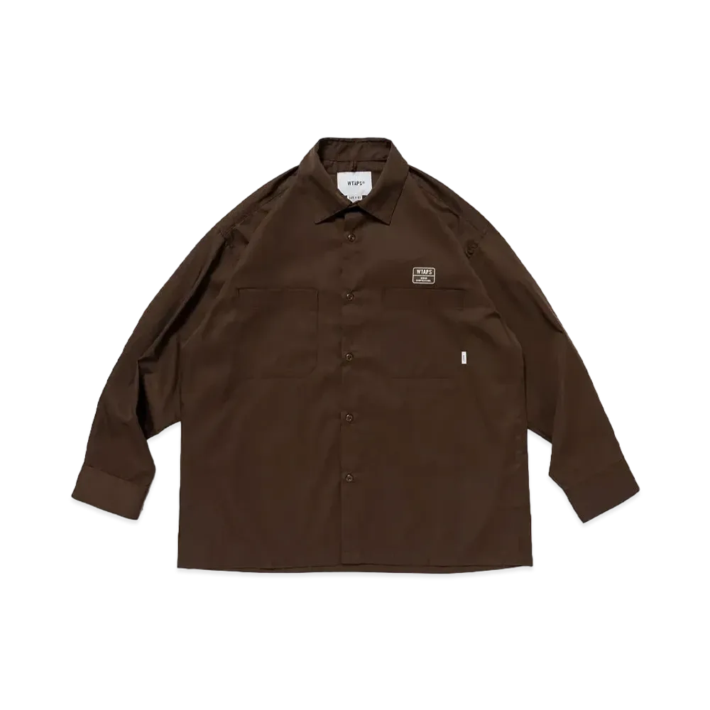 WTAPS Repo / LS / CTPL. Twill. Ingredient "Brown"