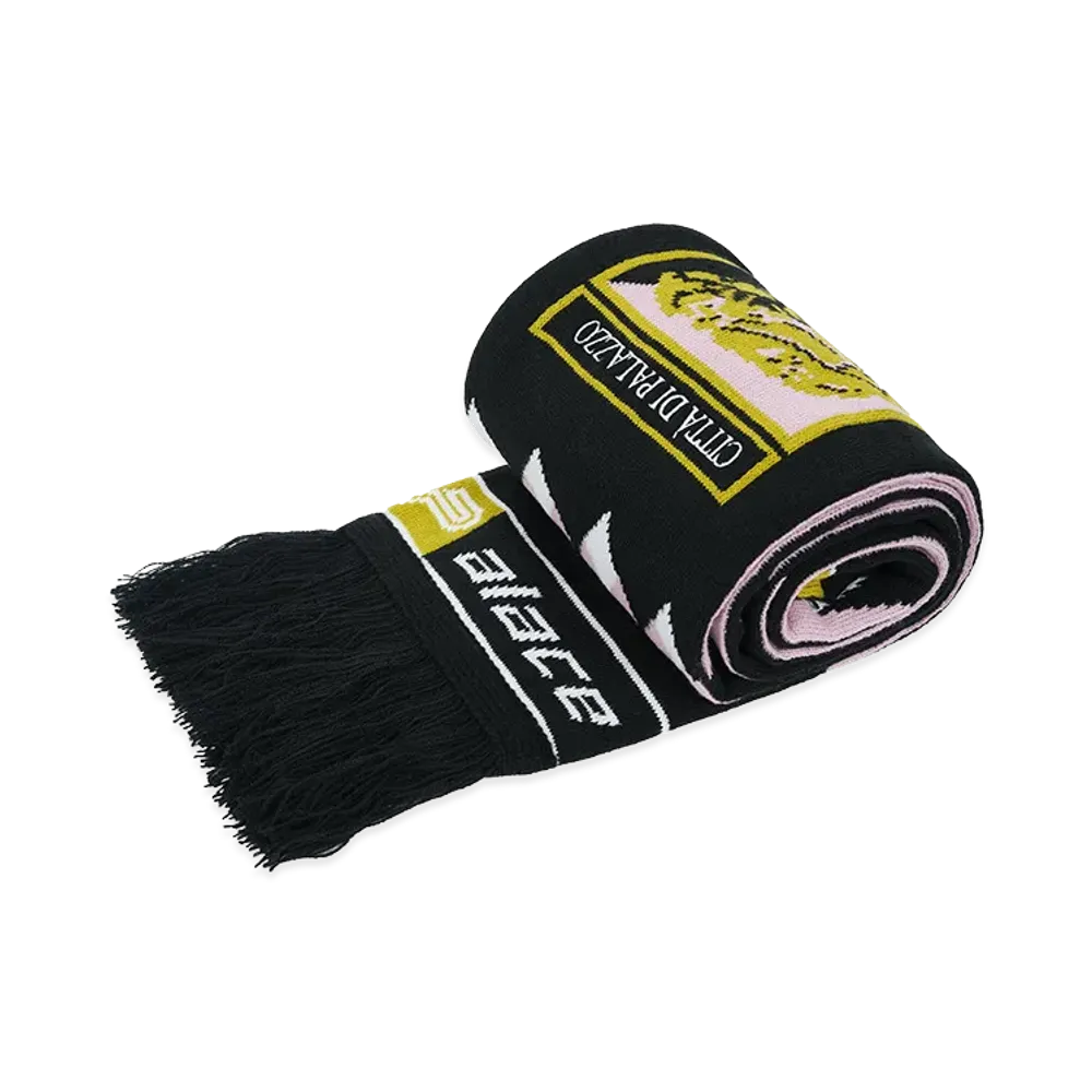 PALACE Palazzo Scarf "Pink Black"