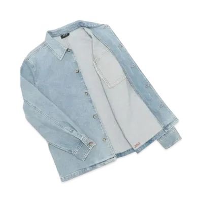 A.P.C. Veste Pierre Brodee "Washed Indigo"