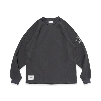 WTAPS Waffle / LS / Poly "Gray"