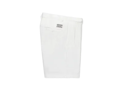 WACKO MARIA Double Pleated Chino Short Trousers "White"